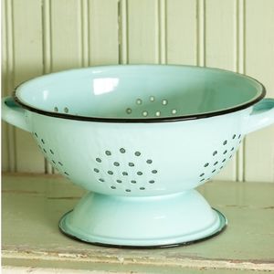 Magnolia Enamel Colander